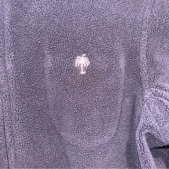 Lilly Pulitzer Navy Fleece Jacket in Size XS - Picture 6 of 8